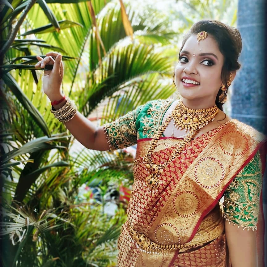 Classic bridal beauty look